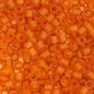 Miyuki Delica 11/0 5.2g Vial Marigold Transparent Matte (1261v)