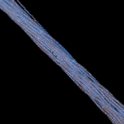 Cylin Bead 11/0 approx.23g Hank Glow in Dark - White to Sky