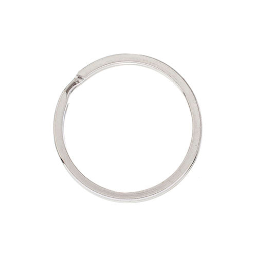 split ring: 25mm nickel color tempered (6pack)
