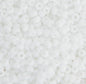 11/0 in Matte Chalk White Opaque (22g) (0402FV)