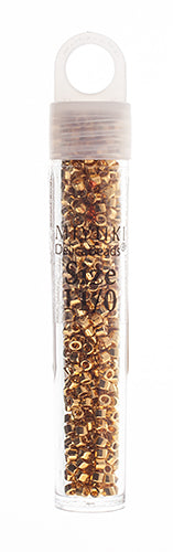 11/0 3.3g vial Gold 24kt AB Plated (0031V)