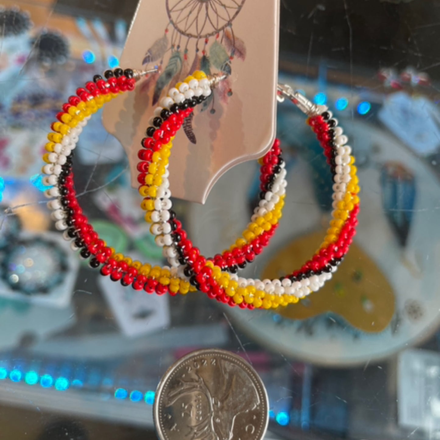 Medicine wheel colour hoops large