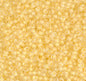 Lined Crystal Yellow Luster Miyuki Delica Beads 10/0 (0233V)