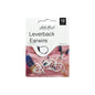 MHF Earwire Leverback 15mm SlV 12pc