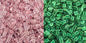 11/0 Glow in the dark pink/grn