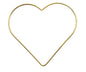 Metal Shapes Heart 1pc 150mm Iron