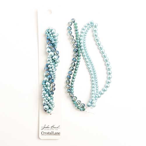 27290100-40 Twisted Bead Strands Succulent