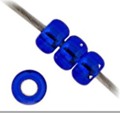 11/0 Cobalt silver lined 23g (0020V)
