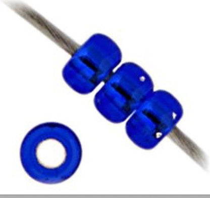 11/0 Cobalt silver lined 23g (0020V)