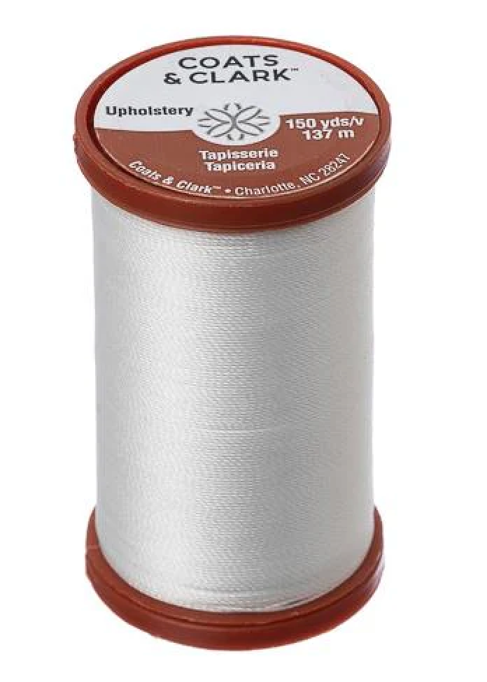 Extra Strong Leather Thread 150yd-White