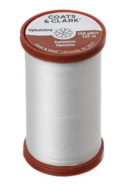 Extra Strong Leather Thread 150yd-White