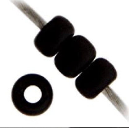 11/0 Black Matte 22g (0401FV)