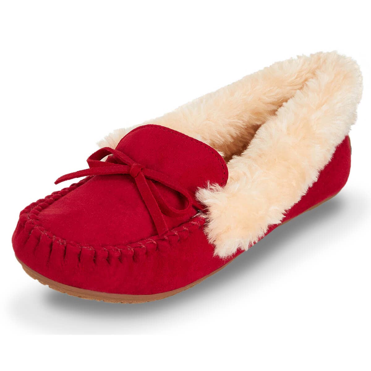 Women’s Melani Moccasin Faux Suede Slippers
