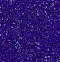 Transparent Cobalt Miyuki Delica Beads 10/0 (0707V)