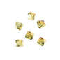 Bicone 2Strand 7in (apx44pcs) 8mm Transparent Light Amber with Purple Luster (27290111-52)