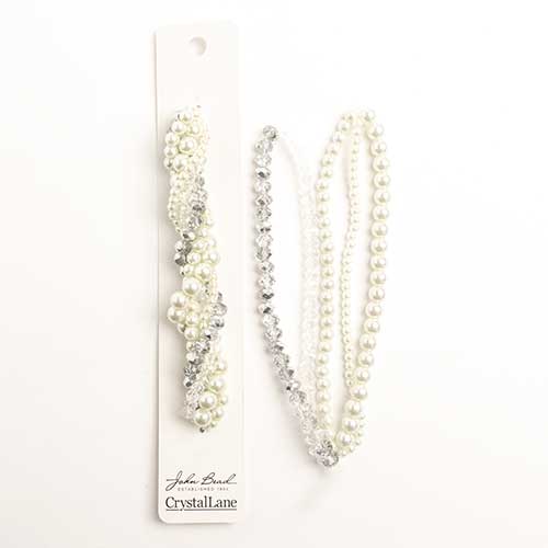 27290100-38 Twisted Bead Ranunculus