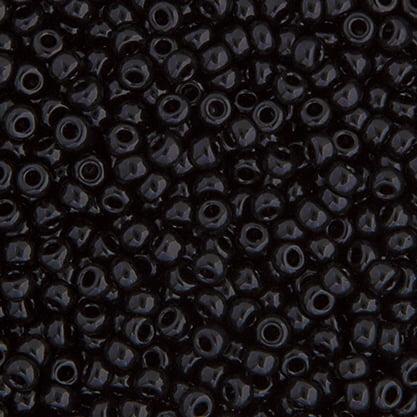 11/0 (250g) Opaque Black (0401)