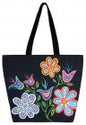 Happy Flower - Lg tote bag - Patrick Hunter