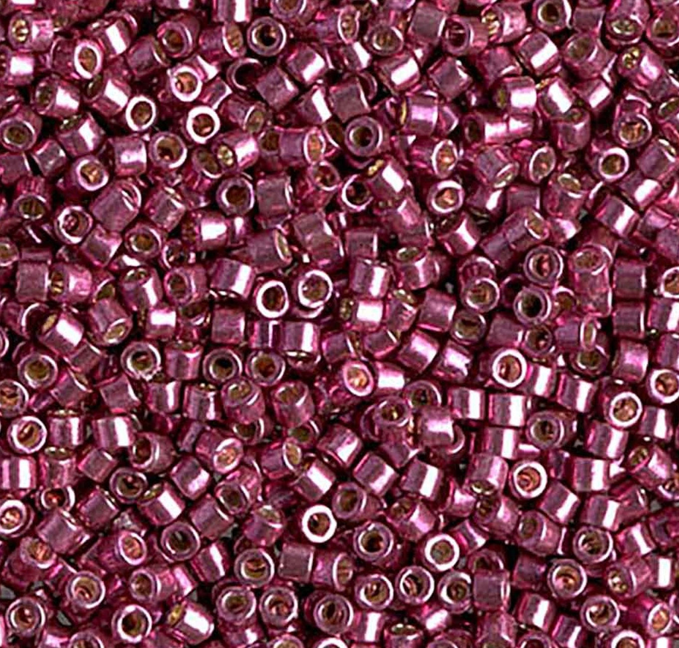 Duracoat Galvanized Magenta Miyuki Delica Beads 10/0 (1849v)