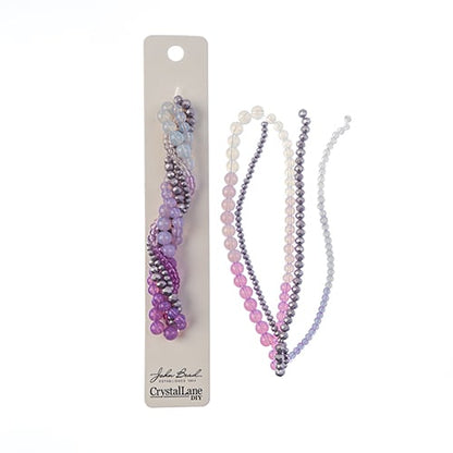 27290100-55 Twisted Bead Str Purple