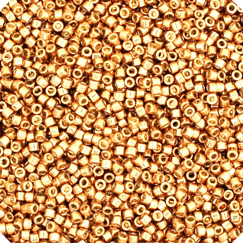 10/0  Galvanized Champagne Miyuki Delica 5.2g (1834v)