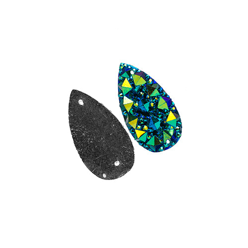 10x20mm Emerald Ab