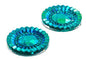 20mm Round Turquoise Ab
