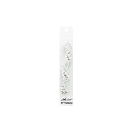27290100-36 Twisted Bead Strands Queen Anne's Lace