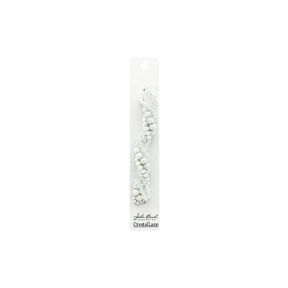 27290100-36 Twisted Bead Strands Queen Anne's Lace