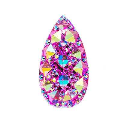 16x30mm Pink Ab