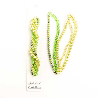 27290100-26 Twisted Bead Strands Zinnia