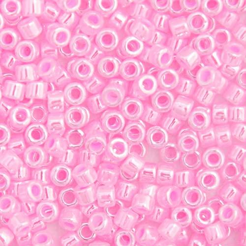 11/0 5.2g Vial Medium Crystal Pink Ceylon (0245v)