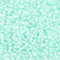 10/0 Light Mint Clear Czech Seed Bead (42g)