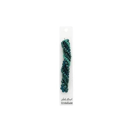 27290100-28 Bead Strands Calla Lily Green