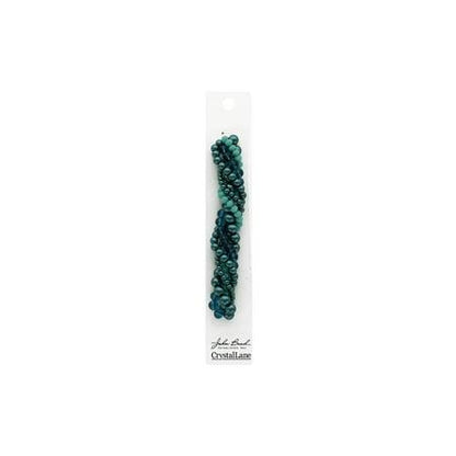 27290100-28 Bead Strands Calla Lily Green