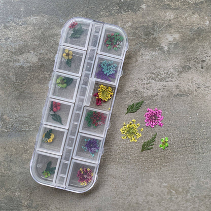 Dried Flower Resin Inclusions