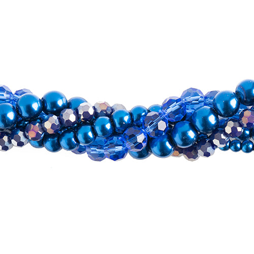 27290100-12 Twisted Bead Strands Siberian Squill