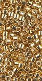 10/0 delica Gold 24k plated 5.2 g