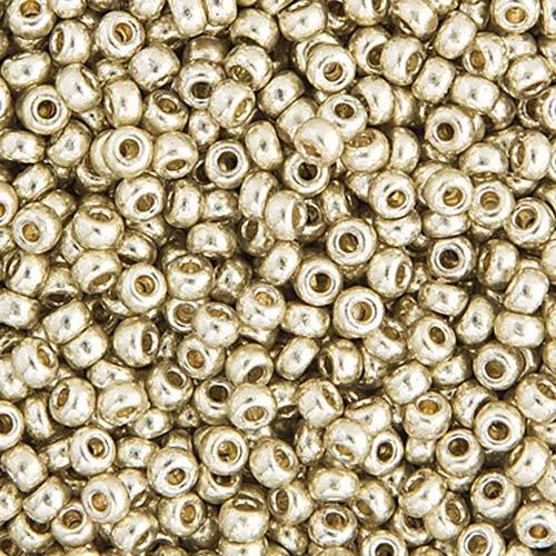 22gms 11/0 Silver Galvanized Duracoat (4201V)