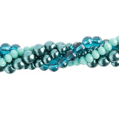 27290100-28 Bead Strands Calla Lily Green