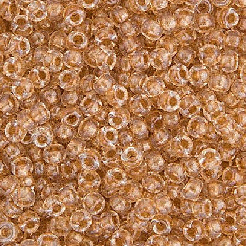 11/0 apx.22g Cry. Sparkled Met. Gold Lined (0234V)