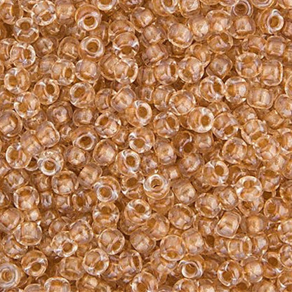 11/0 apx.22g Cry. Sparkled Met. Gold Lined (0234V)