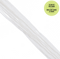 Cylin Bead 11/0 approx.23g Hank Glow in Dark - White to Sky