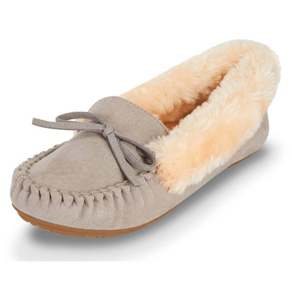 Women’s Melani Moccasin Faux Suede Slippers