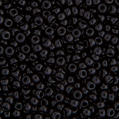 11/0 apx.22g Black Opaque (0401v)