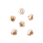 Crystal Lane DIY Bicone 2Strand 7in (apx64pcs) 6mm Opaque Light Champagne Luster