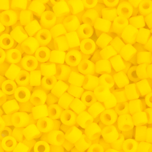 11/0 RD Yellow Canary Opaque Matte 5.2g (1582V)