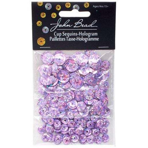 Sequins Round 6/8/10mm apx700pcs Hologram