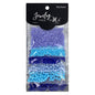 Mixed Seed Bead Assortment, Blue 60gm