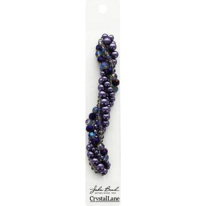 27290100-11 Twisted Bead Strands Scabiosa